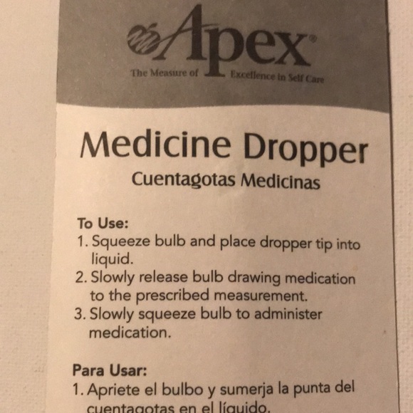 Apex Medicine Dropper-NEW - Picture 6 of 8